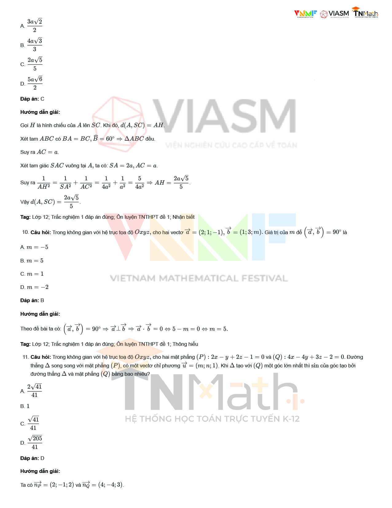 Đề Minh H&ugrave; Thpt 05