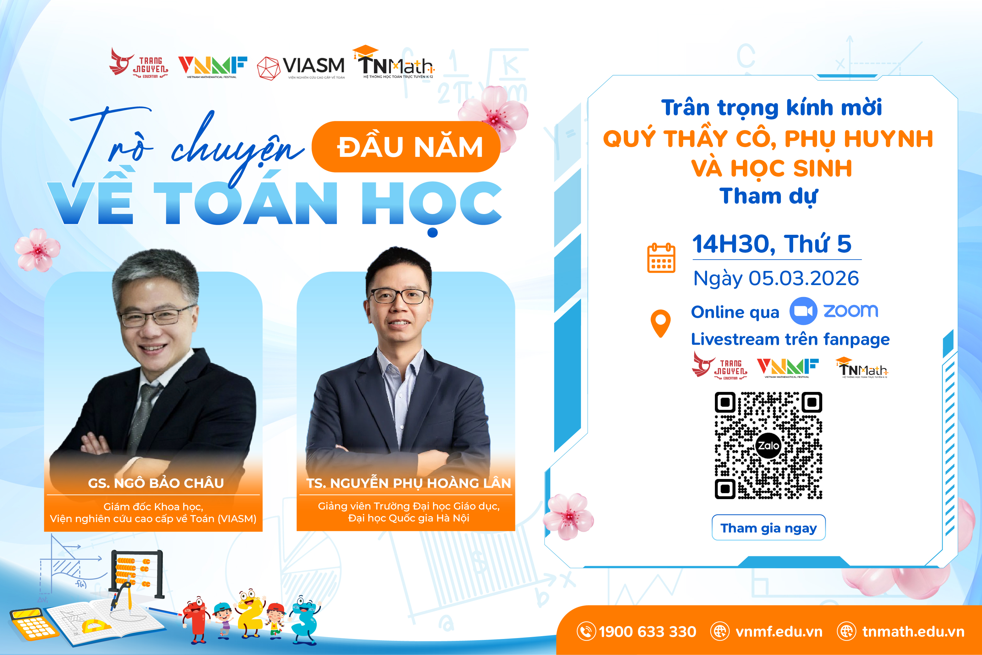 Talkshow Đầu Năm Về Toán Học 01