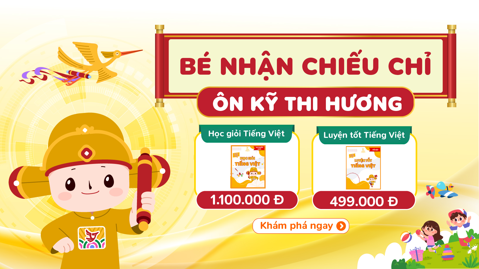 Bé Nhận Chiếu Chỉ Ôn Kỹ Thi Hương