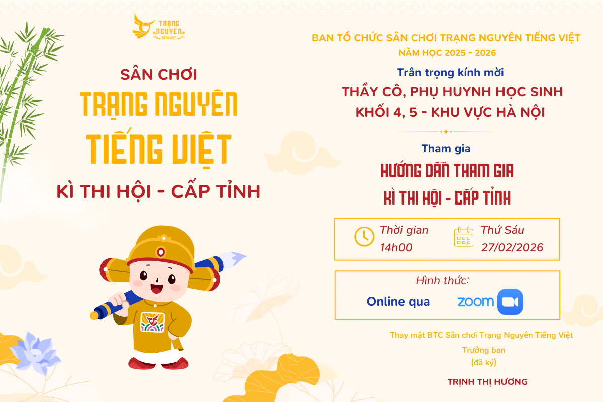 Giấy Mời Phụ Huynh Thi Hội (1)