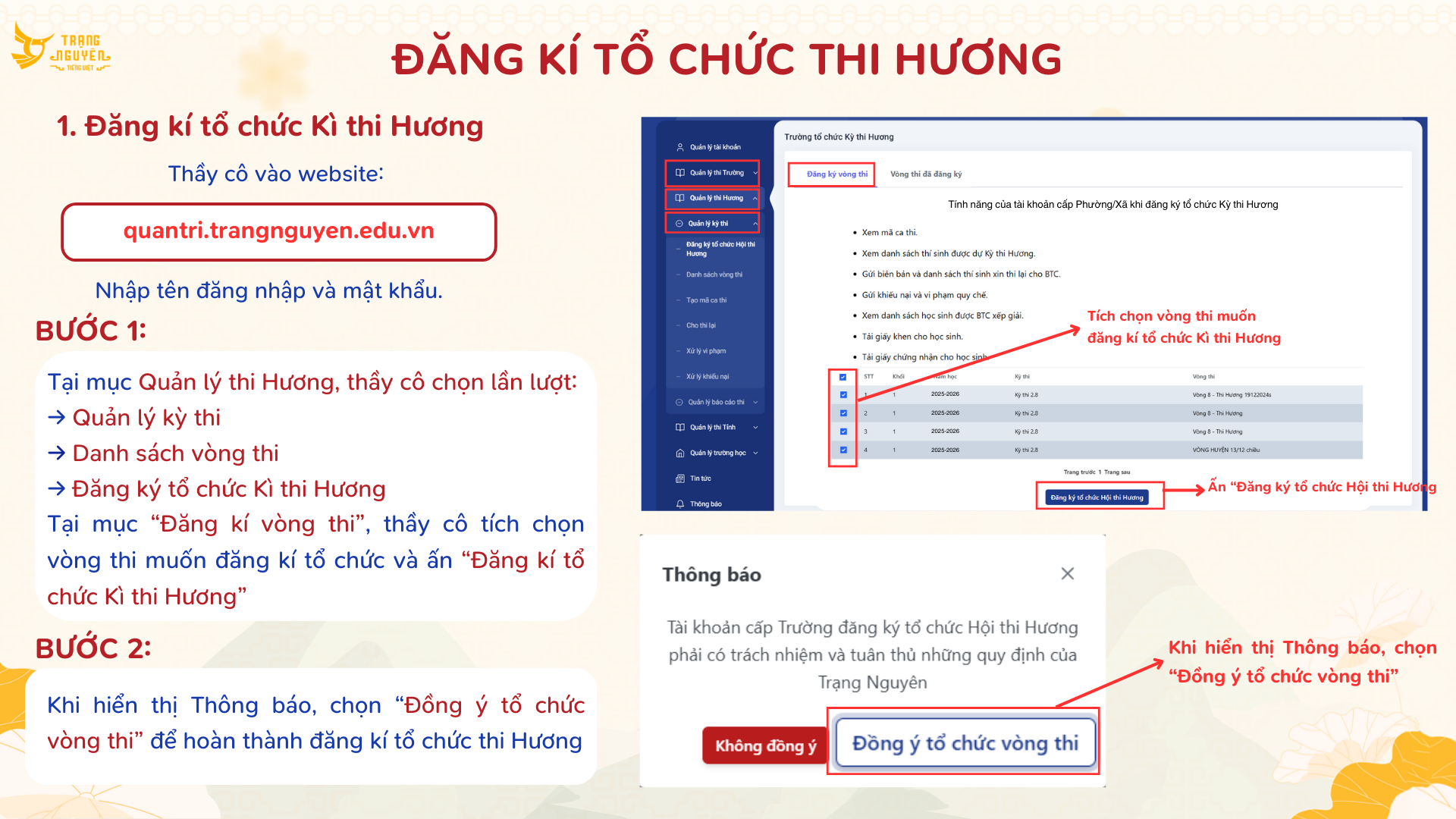 2526 Tập Huấn K&igrave; Thi Hương   Cấp X&atilde;