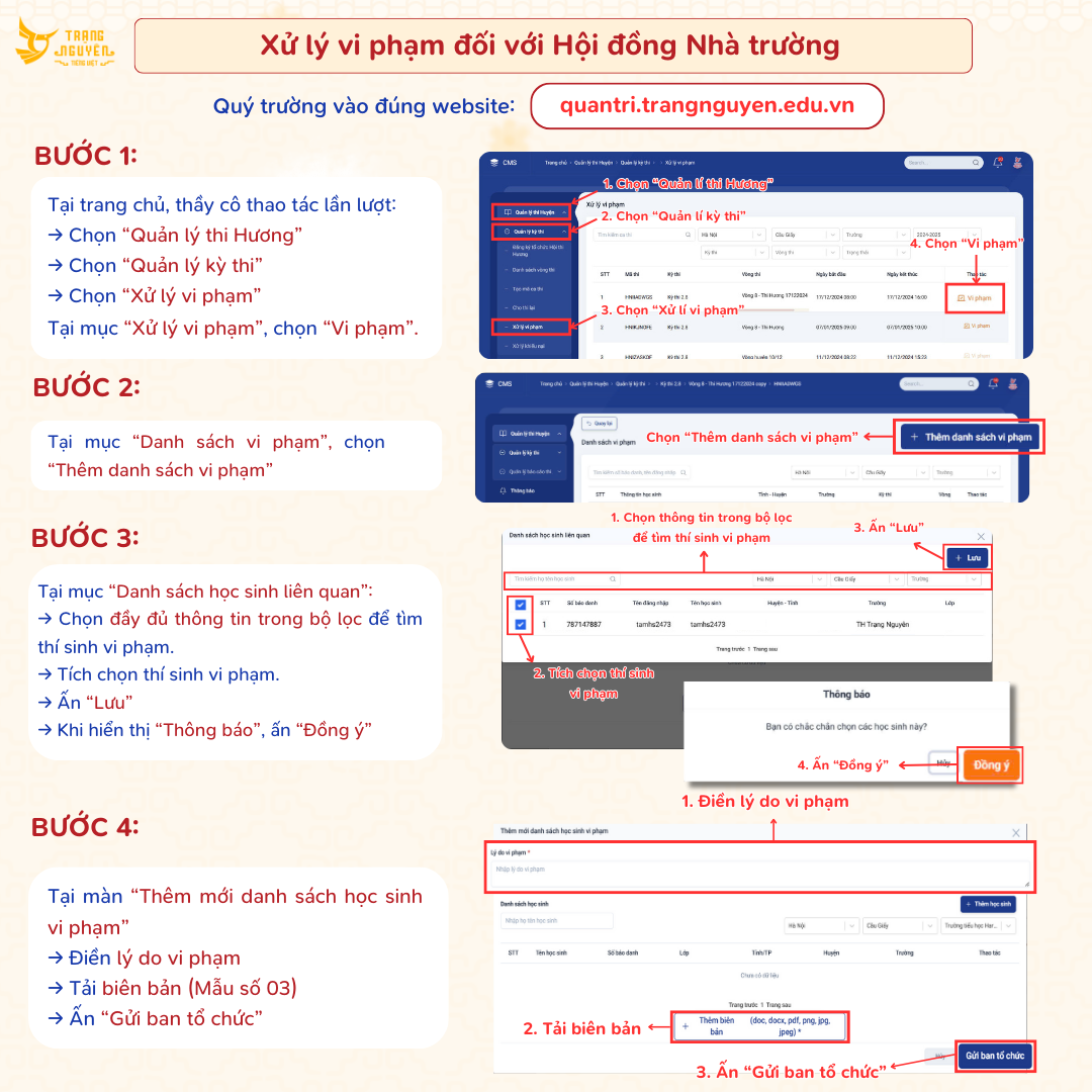 Vi Phạm   Nh&agrave; Trường