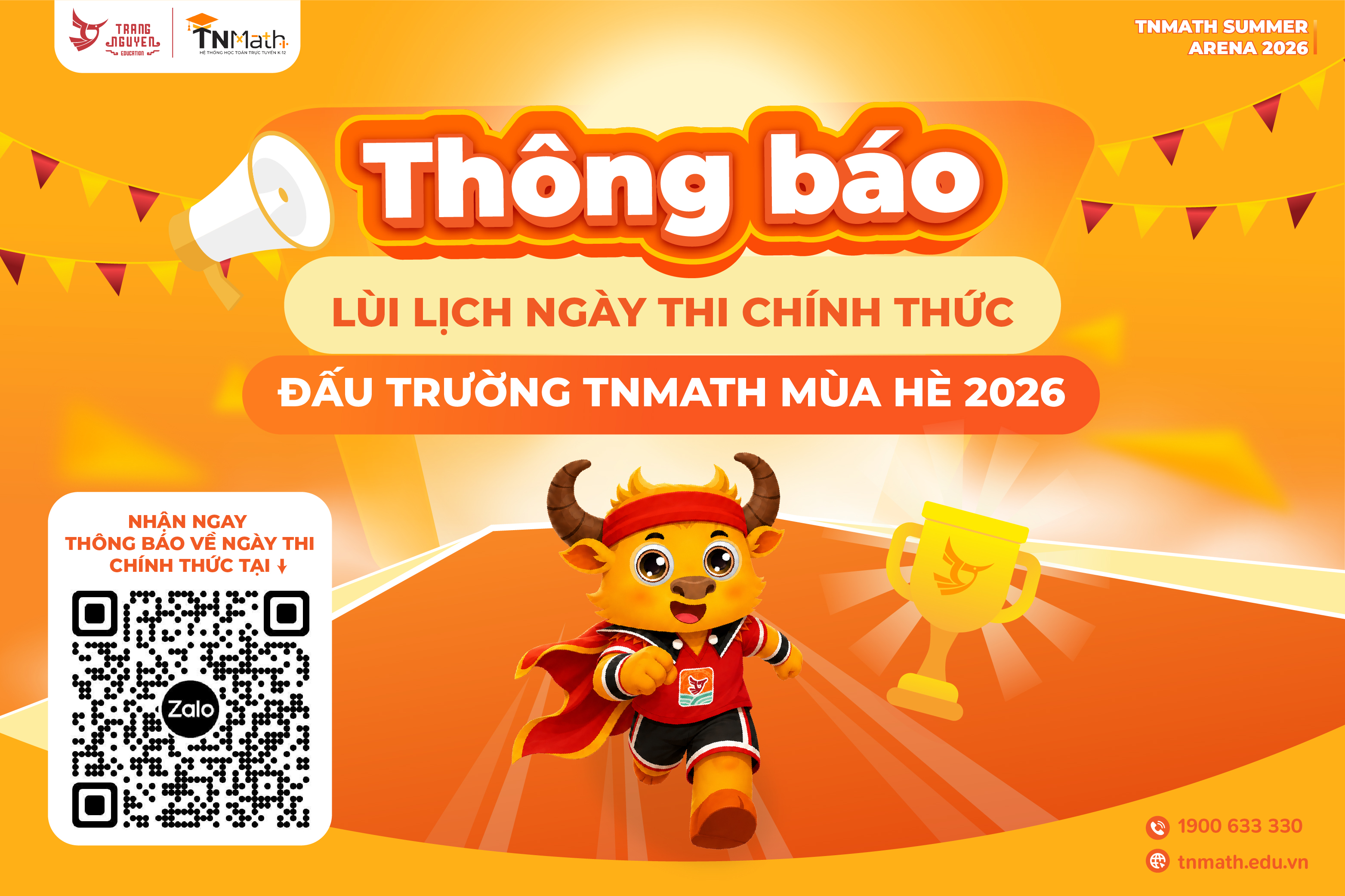 Thông Báo Lùi Lịch